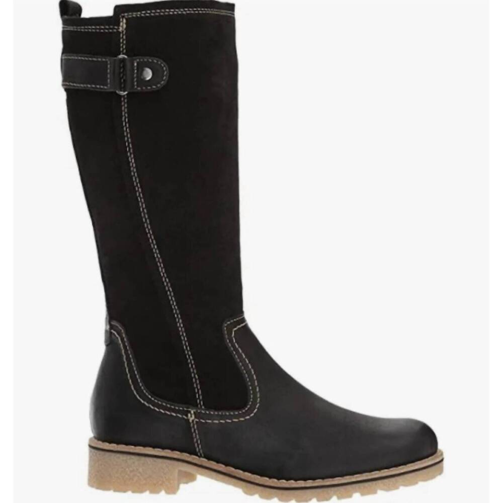 NEW ERIC MICHAEL women's marcella riding boot in black